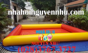 Bể chơi xúc cát bơm hơi - Hồ bơm hơi  B-004a